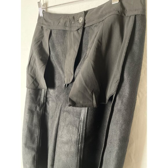 Jeannie Mai X INC Anna May Faux-Leather Bermuda Shorts - Picture 8 of 11